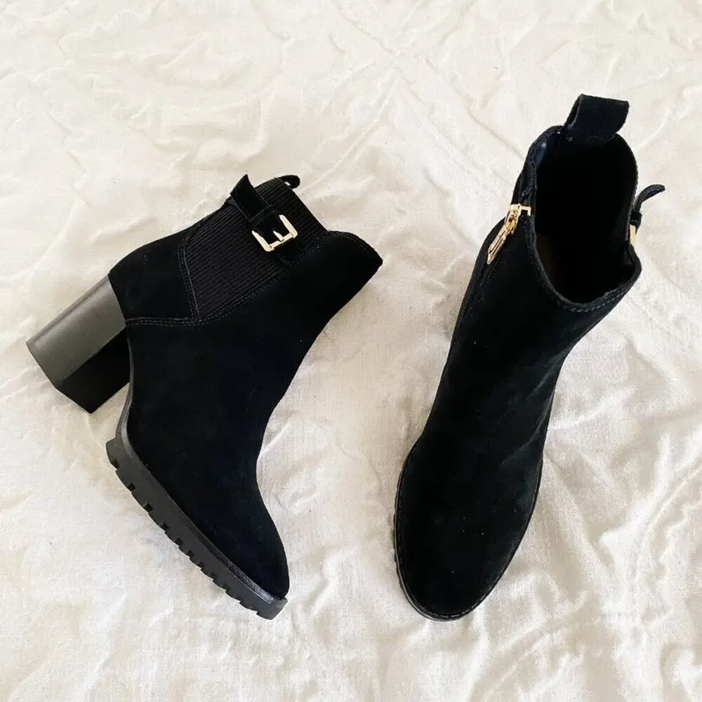 Blondo rubber leather
